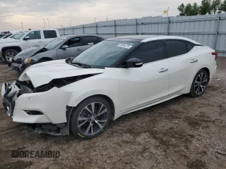 2016 Nissan Maxima SL with VIN 1N4AA6AP7GC397706, listed as a Copart auction lot 59594375 with 88,842 mi miles and Salvage title. Bid and sale history available at DreamBid. Image 1.