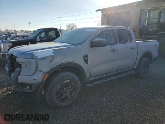 2024 Ford Ranger XLT with VIN 1FTER4HH9RLE16377, listed as a Copart auction lot 88480975 with 387 mi miles and Salvage Title. Bid and sale history available at carsss.com. Image 1.
