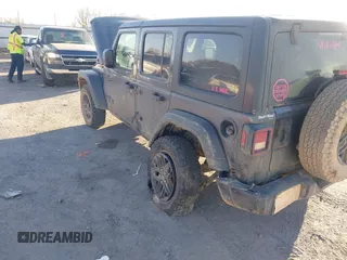 2024 Jeep Wrangler Sport with VIN 1C4PJXKN3RW291391, listed as a IAAI auction lot 41611728 with 17,155 mi miles and . Bid and sale history available at DreamBid. Image 6.