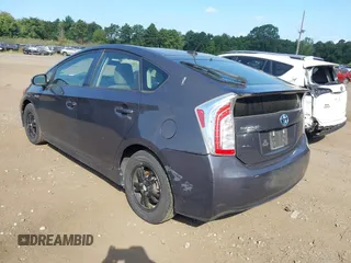 2013 Toyota Prius One with VIN JTDKN3DUXD5604950, listed as a IAAI auction lot 40307683 with 43,628 mi miles. Bid and sale history available at carsss.com. Image 3.