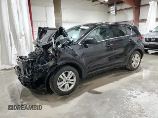 2018 Kia Sportage LX with VIN KNDPM3AC6J7304715, listed as a Copart auction lot 52098735 with 122,934 mi miles and Salvage Title. Bid and sale history available at carsss.com. Image 1.