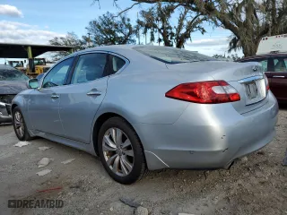 2011 Infiniti M37 with VIN JN1BY1AP4BM323744, listed as a Copart auction lot 76734504 with 211,140 mi miles and Non Repairable. Bid and sale history available at carsss.com. Image 2.