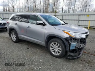 2014 Toyota Highlander LE z VIN 5TDBKRFH5ES019510, wystawiony jako Copart lot #49123765 z przebiegiem 97 367 mil mil oraz Szkoda całkowita • Salvage title. Historia ofert i sprzedaży dostępna na DreamBid. Obrazek 4.