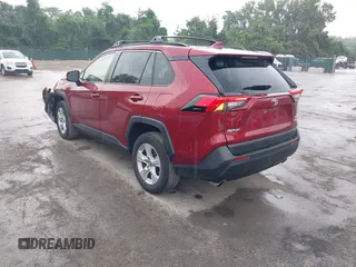 2019 Toyota RAV4 XLE with VIN JTMP1RFV6KD506382, listed as a IAAI auction lot 42578602 with 46,223 mi miles and . Bid and sale history available at DreamBid. Image 3.