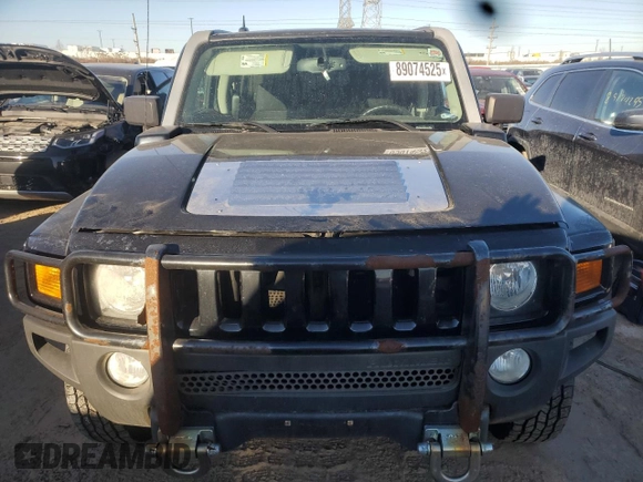2007 Hummer H3 SUV with VIN 5GTDN13E878251661, listed as a Copart auction lot 89074525 with 151,973 mi miles and Clean Title. Bid and sale history available at DreamBid. Image 5.