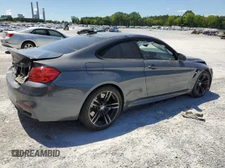 2016 BMW M4 with VIN WBS3R9C5XGK337135, listed as a Copart auction lot 56620874 with 56,833 mi miles and Salvage Title. Bid and sale history available at carsss.com. Image 3.
