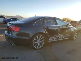 2012 Audi A6 3.0T Prestige with VIN WAUJGAFC2CN130390, listed as a Copart auction lot 42212175 with 0 mi miles and Salvage Title. Bid and sale history available at carsss.com. Image 3.
