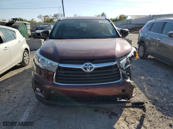 2014 Toyota Highlander Hybrid Limited with VIN 5TDDCRFH0ES004774, listed as a Copart auction lot 77701584 with 147,023 mi miles and Salvage Title. Bid and sale history available at carsss.com. Image 5.