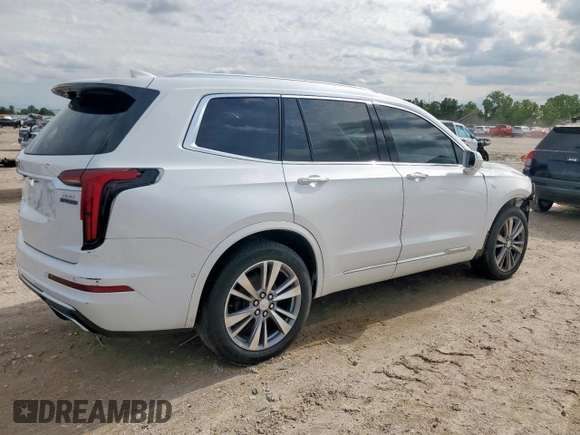 2020 Cadillac XT6 FWD Premium Luxury z VIN 1GYKPCRS9LZ107178, wystawiony jako Copart lot #58789335 z przebiegiem 154 428 mil mil oraz Nie do naprawy. Historia ofert i sprzedaży dostępna na DreamBid. Obrazek 3.