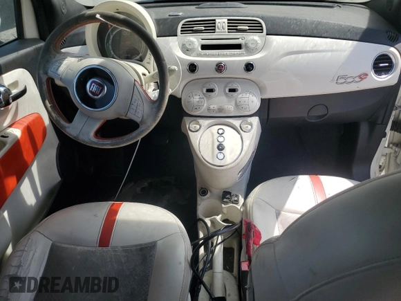 2015 FIAT 500e with VIN 3C3CFFGE5FT695544, listed as a Copart auction lot 69711404 with 116,015 mi miles and Clean Title. Bid and sale history available at carsss.com. Image 8.