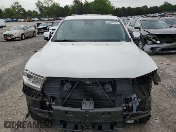 2017 Dodge Durango Citadel with VIN 1C4RDJEG5HC691320, listed as a Copart auction lot 55360505 with 150,533 mi miles and Salvage title. Bid and sale history available at DreamBid. Image 5.
