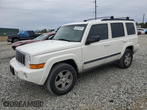 2007 Jeep Commander Sport with VIN 1J8HH48P37C616264, listed as a Copart auction lot 87237874 with 151,142 mi miles and Salvage Title. Bid and sale history available at carsss.com. Image 1.