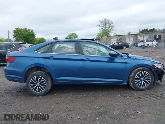 2019 Volkswagen Jetta S with VIN 3VWC57BU5KM227849, listed as a IAAI auction lot 42184572 with 43,234 mi miles and . Bid and sale history available at DreamBid. Image 14.