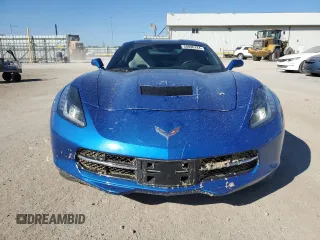 2015 Chevrolet Corvette 1LT with VIN 1G1YB2D71F5121186, listed as a Copart auction lot 58896784 with 11,017 mi miles and Salvage Title. Bid and sale history available at carsss.com. Image 5.
