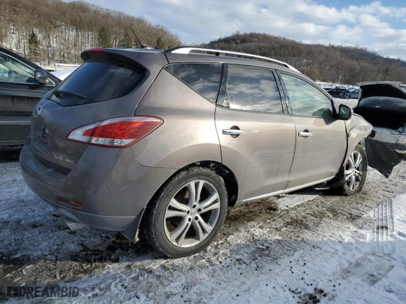 2011 Nissan Murano S with VIN JN8AZ1MW4BW155038, listed as a Copart auction lot 88647555 with 0 mi miles and Salvage Title. Bid and sale history available at carsss.com. Image 3.
