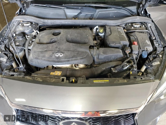 2017 Infiniti QX30 Premium with VIN SJKCH5CP9HA019936, listed as a Copart auction lot 58857575 with 91,591 mi miles and Salvage title. Bid and sale history available at DreamBid. Image 11.