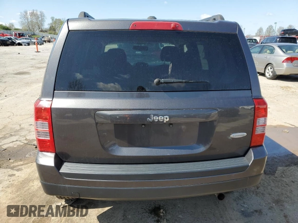 2016 Jeep Patriot Latitude with VIN 1C4NJPFA9GD793975, listed as a Copart auction lot 51990705 with 187,706 mi miles and Salvage title. Bid and sale history available at DreamBid. Image 6.
