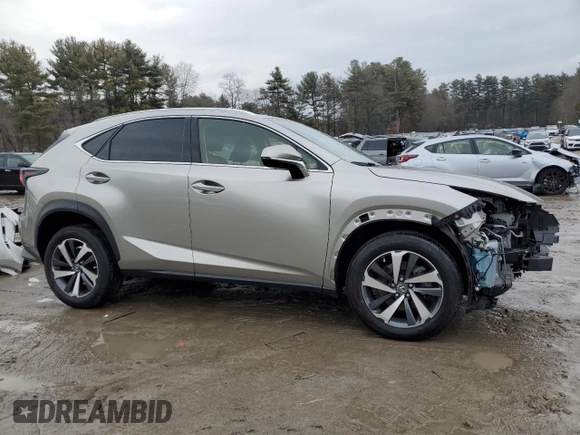 2021 Lexus NX with VIN JTJGARDZ2M2251926, listed as a Copart auction lot 46393215 with 29,816 mi miles and Salvage Title. Bid and sale history available at carsss.com. Image 4.