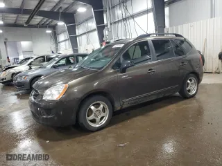 2009 Kia Rondo LX Base with VIN KNAFG528397269679, listed as a Copart auction lot 64802864 with 160,936 mi miles and Salvage Title. Bid and sale history available at carsss.com. Image 1.