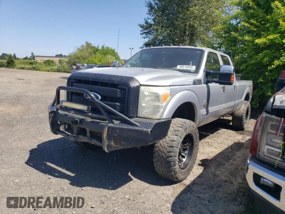 2011 Ford F-350 XL with VIN 1FT8W3BT8BEB18636, listed as a Copart auction lot 58010265 with Not provided miles and Clean title. Bid and sale history available at DreamBid. Image 1.