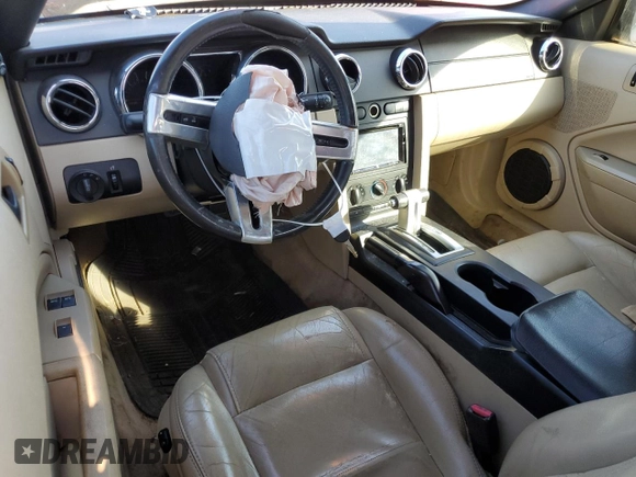 2006 Ford Mustang Standard with VIN 1ZVFT84N665166196, listed as a Copart auction lot 88298585 with 145,248 mi miles and Salvage Title. Bid and sale history available at carsss.com. Image 8.