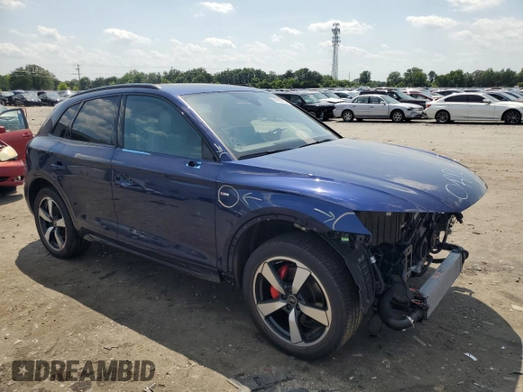 2024 Audi Q5 S line Premium Plus z VIN WA1EAAFY2R2120125, wystawiony jako Copart lot #61986835 z przebiegiem 4 718 mil mil oraz Szkoda całkowita • Salvage title. Historia ofert i sprzedaży dostępna na DreamBid. Obrazek 4.