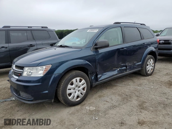 2014 Dodge Journey SE with VIN 3C4PDCAB2ET174067, listed as a Copart auction lot 60966025 with 189,091 mi miles and Clean title. Bid and sale history available at DreamBid. Image 1.