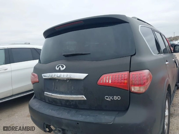 2011 Infiniti QX56 8-passenger with VIN JN8AZ2NC2B9300389, listed as a IAAI auction lot 41610635 with NaN miles. Bid and sale history available at carsss.com. Image 16.