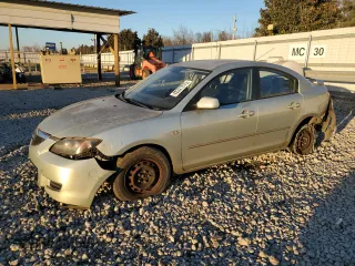 2008 Mazda 3 i Sport with VIN JM1BK32F981164794, listed as a Copart auction lot 42321275 with 112,391 mi miles and Salvage Title. Bid and sale history available at DreamBid. Image 1.