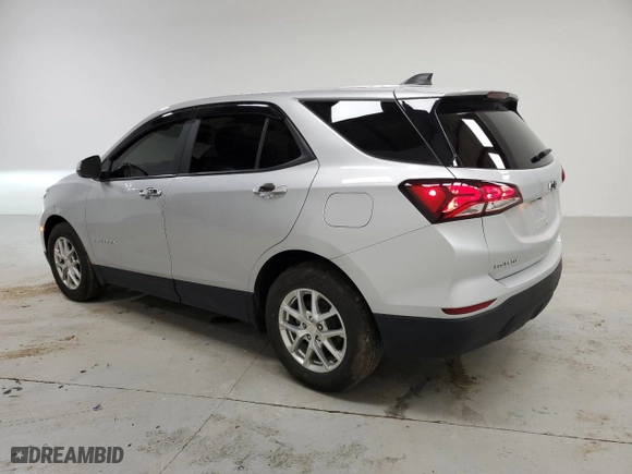 2022 Chevrolet Equinox LS with VIN 3GNAXHEV9NS147296, listed as a Copart auction lot 44181875 with 39,698 mi miles and Clean Title. Bid and sale history available at carsss.com. Image 2.