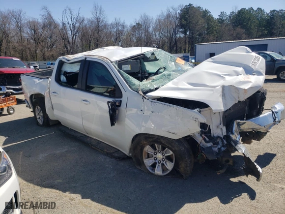 2019 Chevrolet Silverado 1500 LT with VIN 1GCPWCED8KZ129256, listed as a Copart auction lot 47818285 with 127,907 mi miles and Salvage Title. Bid and sale history available at carsss.com. Image 4.