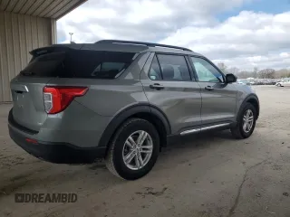 2020 Ford Explorer XLT with VIN 1FMSK8DH0LGC69706, listed as a Copart auction lot 52482335 with 70,419 mi miles and Salvage Title. Bid and sale history available at carsss.com. Image 3.