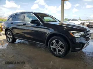 2021 Mercedes-Benz GLC 300 with VIN W1N0G8DB2MF899199, listed as a Copart auction lot 63818305 with 115,639 mi miles and Clean title. Bid and sale history available at DreamBid. Image 4.