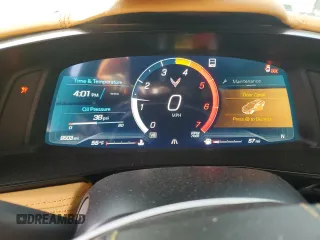 2023 Chevrolet Corvette 3LT z VIN 1G1YC3D41P5141299, wystawiony jako Copart lot #48869715 z przebiegiem 9503 mil mil oraz Szkoda całkowita • Salvage title. Historia ofert i sprzedaży dostępna na DreamBid. Obrazek 9.