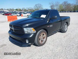 2018 Ram 1500 Express with VIN 3C6JR6AT9JG195381, listed as a IAAI auction lot 41874835 with 60,221 mi miles and . Bid and sale history available at DreamBid. Image 18.