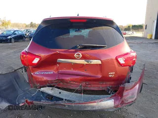 2017 Nissan Pathfinder SV with VIN 5N1DR2MM2HC653564, listed as a IAAI auction lot 40939356 with 176,168 mi miles. Bid and sale history available at carsss.com. Image 16.