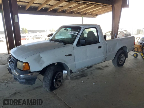 2001 Ford Ranger XL with VIN 1FTYR10D61PB50379, listed as a Copart auction lot 46877325 with 175,080 mi miles and Salvage Title. Bid and sale history available at carsss.com. Image 1.