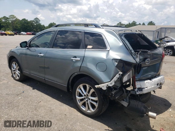 2013 Mazda CX-9 Grand Touring with VIN JM3TB2DA1D0414794, listed as a Copart auction lot 62099895 with 174,312 mi miles and Salvage title. Bid and sale history available at DreamBid. Image 2.