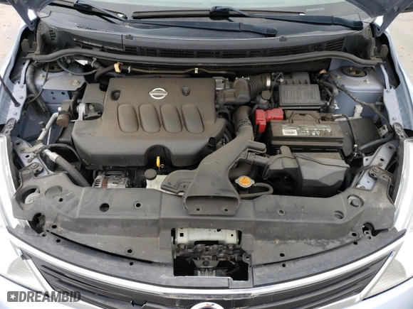 2011 Nissan Versa 1.8 S with VIN 3N1BC1CP9BL406379, listed as a Copart auction lot 51460185 with 74,253 mi miles and Salvage Title. Bid and sale history available at carsss.com. Image 11.