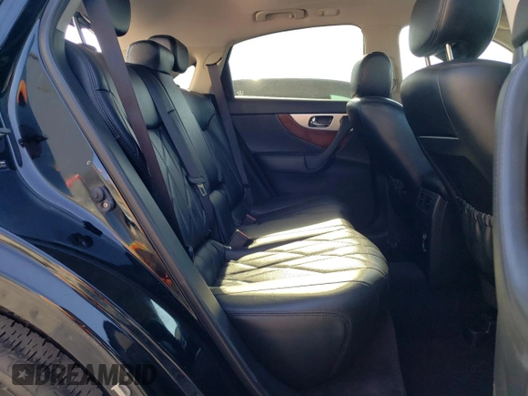 2012 Infiniti FX with VIN JN8AS1MW4CM154991, listed as a Copart auction lot 53471755 with 167,418 mi miles and Salvage title. Bid and sale history available at DreamBid. Image 11.