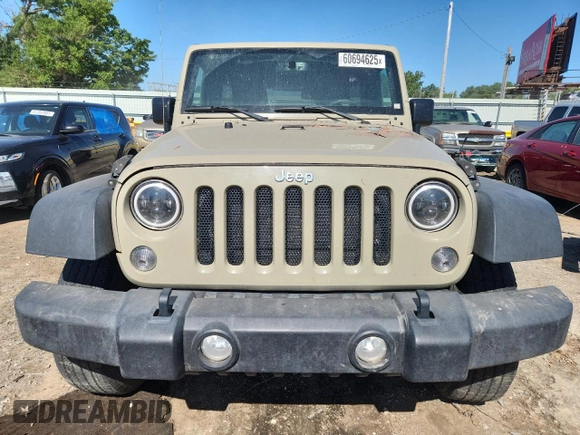 2018 Jeep Wrangler Unlimited Sport S with VIN 1C4BJWDG2JL808379, listed as a Copart auction lot 60694625 with Not provided miles and Salvage title. Bid and sale history available at DreamBid. Image 5.