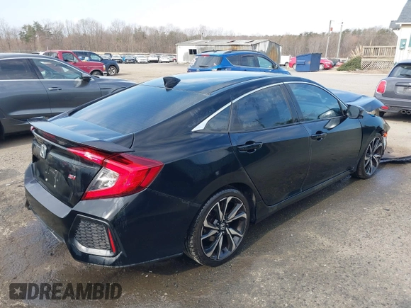 2017 Honda Civic Sedan Si with VIN 2HGFC1E54HH701127, listed as a IAAI auction lot 41845336 with 140,150 mi miles. Bid and sale history available at carsss.com. Image 4.