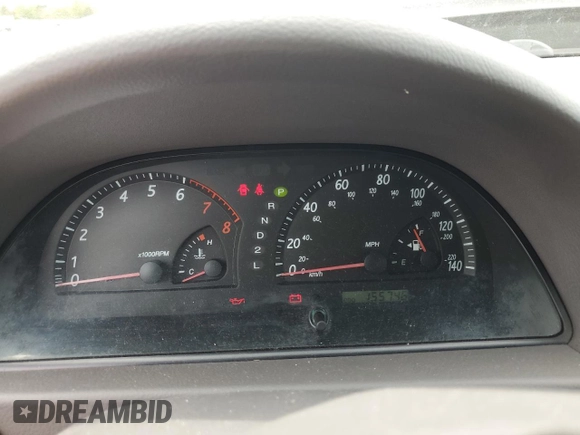 2004 Toyota Camry LE z VIN 4T1BE32K94U375258, wystawiony jako Copart lot #58535115 z przebiegiem 155 746 mil mil oraz Szkoda całkowita • Salvage title. Historia ofert i sprzedaży dostępna na DreamBid. Obrazek 9.
