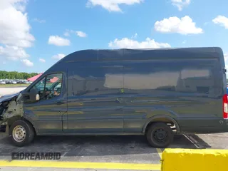 2021 Ford Transit Cargo with VIN 1FTBR3X89MKA54791, listed as a IAAI auction lot 42515449 with 57,847 mi miles and . Bid and sale history available at DreamBid. Image 14.