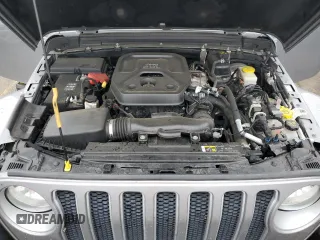 2020 Jeep Wrangler Unlimited Sahara with VIN 1C4HJXEN8LW181508, listed as a Copart auction lot 60907555 with 85,343 mi miles and Salvage title. Bid and sale history available at DreamBid. Image 11.