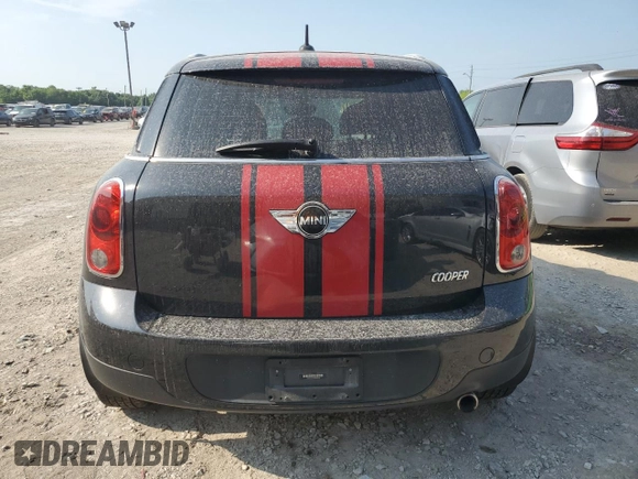2013 MINI Countryman with VIN WMWZB3C55DWM31153, listed as a Copart auction lot 62609585 with 120,385 mi miles and Clean title. Bid and sale history available at DreamBid. Image 6.