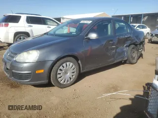 2008 Volkswagen Jetta S z VIN 3VWJZ71K88M086523, wystawiony jako Copart lot #53321425 z przebiegiem 129 488 mil mil oraz Szkoda całkowita • Salvage title. Historia ofert i sprzedaży dostępna na DreamBid. Obrazek 1.