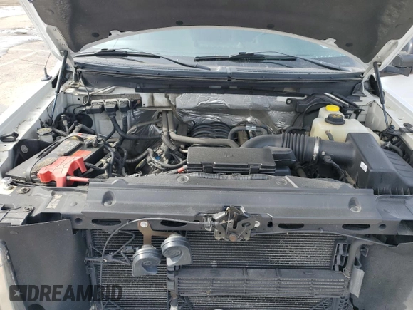 2014 Ford F-150 XL with VIN 1FTFW1EF9EKF97883, listed as a Copart auction lot 46452045 with 127,277 mi miles and Salvage title. Bid and sale history available at DreamBid. Image 12.