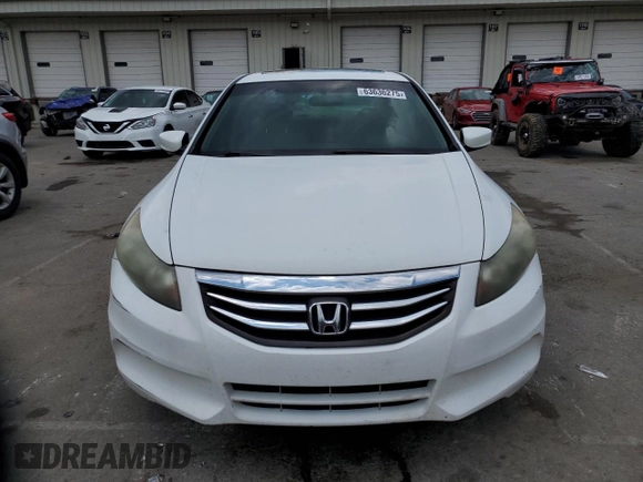 2012 Honda Accord EX with VIN 1HGCP2F77CA026068, listed as a Copart auction lot 63636275 with 264,749 mi miles and Clean title. Bid and sale history available at DreamBid. Image 5.