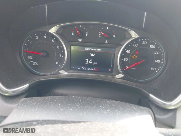 2019 Chevrolet Equinox LT with VIN 2GNAXUEV1K6143584, listed as a IAAI auction lot 42032859 with 51,646 mi miles. Bid and sale history available at carsss.com. Image 7.